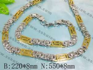  Fashion ss Jewelry Set - KS5684-H