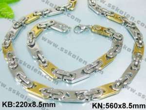 Fashion ss Jewelry Set - KS5990-H
