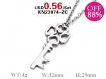 Loss Promotion Stainless Steel Jewelry Necklaces Weekly Special - KN23074-ZC