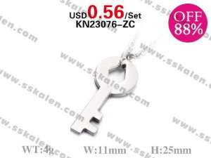 Loss Promotion Stainless Steel Jewelry Necklaces Weekly Special - KN23076-ZC