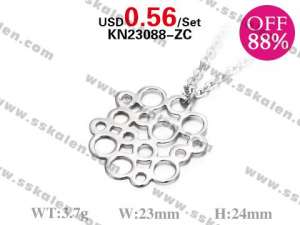 Loss Promotion Stainless Steel Jewelry Necklaces Weekly Special - KN23088-ZC