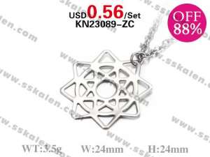 Loss Promotion Stainless Steel Necklaces Weekly Special - KN23089-ZC