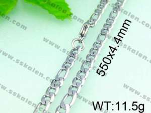 Stainless Steel Necklace  - KN14322-Z