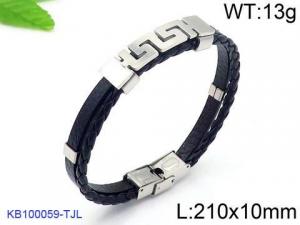 Leather Bracelet - KB100059-TJL