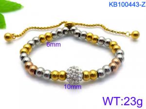 Braid Fashion Bracelet - KB100443-Z
