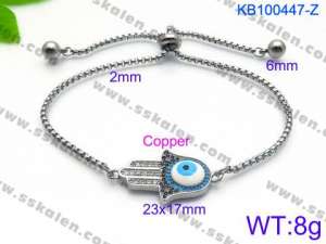 Braid Fashion Bracelet - KB100447-Z