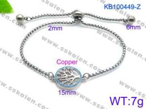 Braid Fashion Bracelet - KB100449-Z
