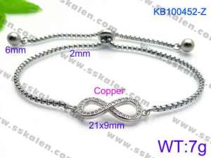 Braid Fashion Bracelet - KB100452-Z