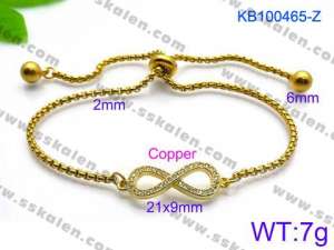 Braid Fashion Bracelet - KB100465-Z
