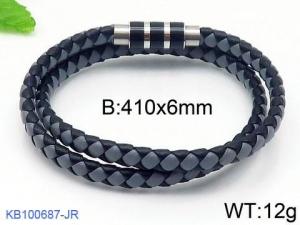 Leather Bracelet - KB100687-JR