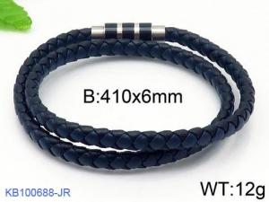 Leather Bracelet - KB100688-JR