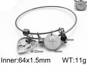 Stainless Steel Bangle - KB100703-Z