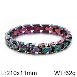 Stainless Steel Special Bracelet - KB104620-K