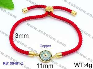 Braid Fashion Bracelet - KB106481-Z
