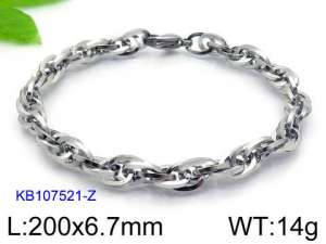 Stainless Steel Bracelet(Men) - KB107521-Z