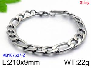 Stainless Steel Bracelet(Men) - KB107537-Z