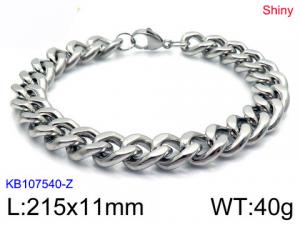 Stainless Steel Bracelet(Men) - KB107540-Z