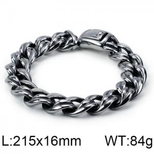 Stainless Steel Bracelet(Men) - KB109995-BD