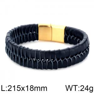 Leather Bracelet - KB110117-K