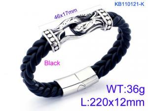 Leather Bracelet - KB110121-K
