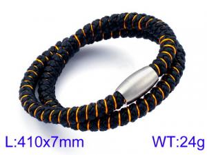 Leather Bracelet - KB110467-JR