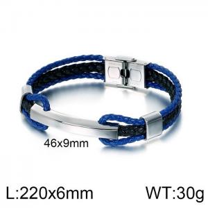 Leather Bracelet - KB110493-JR