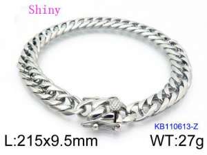 Stainless Steel Bracelet(Men) - KB110613-Z