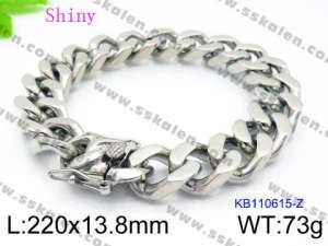 Stainless Steel Bracelet(Men) - KB110615-Z