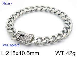 Stainless Steel Bracelet(Men) - KB110646-Z