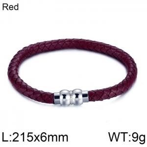 Leather Bracelet - KB111786-K