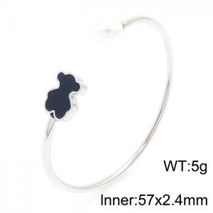 Stainless Steel Bangle - KB112060-GC
