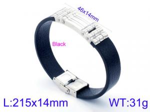 Leather Bracelet - KB112232-KJR
