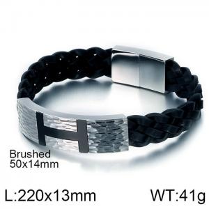 Leather Bracelet - KB112416-K