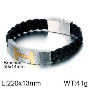 Leather Bracelet - KB112417-K