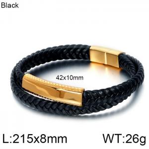 Leather Bracelet - KB112785-K