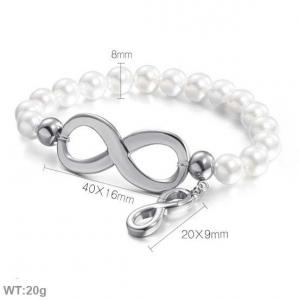 Shell Pearl Bracelets - KB113825-Z