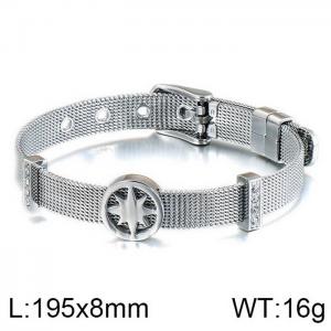 Stainless Steel Bracelet(women) - KB114039-KHY