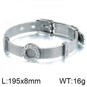Stainless Steel Bracelet(women) - KB114058-KHY