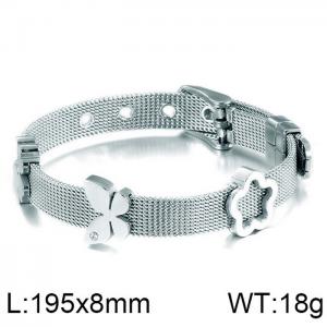 Stainless Steel Bracelet(women) - KB114066-KHY