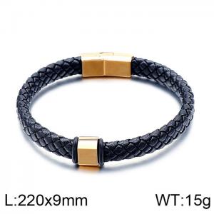 Leather Bracelet - KB114909-KFC