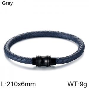 Leather Bracelet - KB115143-KFC