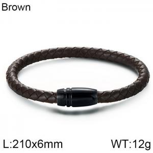 Leather Bracelet - KB115174-KFC