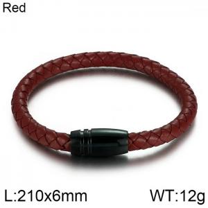 Leather Bracelet - KB115177-KFC