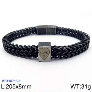 Stainless Steel Bracelet(Men) - KB116716-Z
