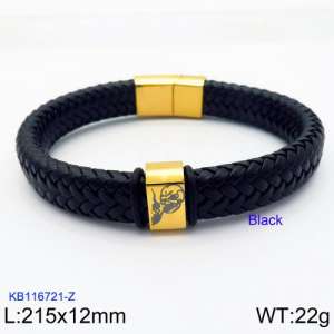 Leather Bracelet - KB116721-Z