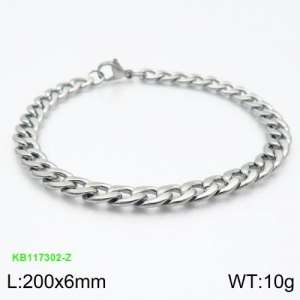 Stainless Steel Bracelet(Men) - KB117302-Z