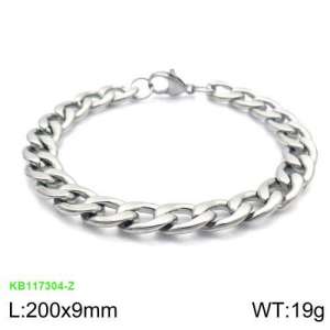 Stainless Steel Bracelet(Men) - KB117304-Z