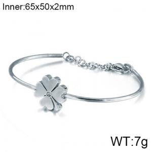 Stainless Steel Bangle - KB117736-KHY