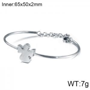 Stainless Steel Bangle - KB117739-KHY