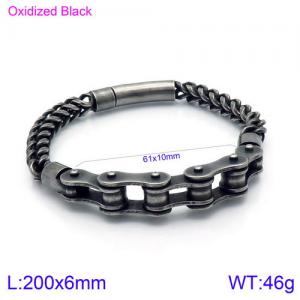 Stainless Steel Bicycle Bracelet - KB118003-KFC